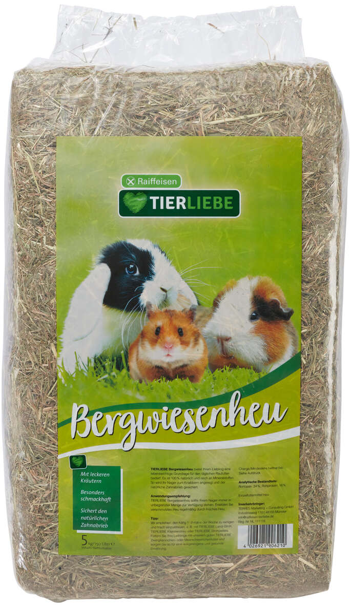 TIERLIEBE Bergwiesenheu